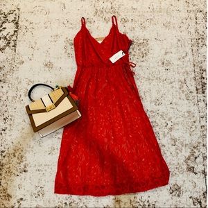 ALI & JAY | Red Cocktail Dress